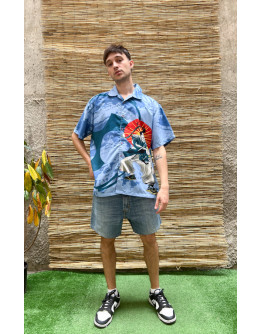 Vintage denim Levi's βερμούδα M-L