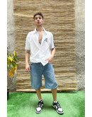 Vintage denim βερμούδα M