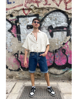 Vintage denim Levi's βερμούδα S