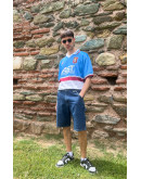 Vintage denim Wrangler βερμούδα S
