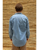Vintage unisex denim Dickies shirt L-XL