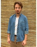Vintage unisex denim Dickies shirt M-L
