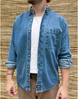 Vintage unisex denim Dickies shirt M-L