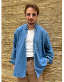 Vintage unisex denim πουκάμισο Dickies XXL