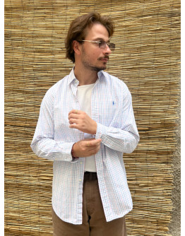 Vintage unisex καρό πουκάμισο Ralph Lauren M