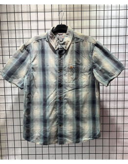 Vintage unisex plaid Carhartt shirt L