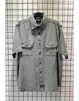 Vintage unisex striped Dickies shirt XL