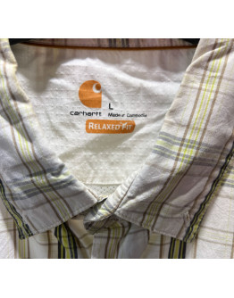 Vintage unisex plaid Carhartt shirt L