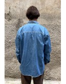 Vintage unisex denim πουκάμισο Adidas XL-XXL
