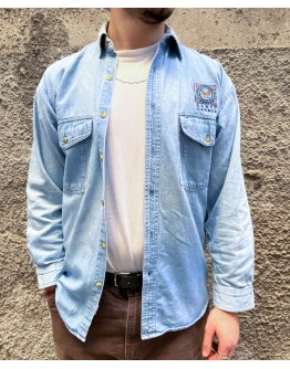 Vintage unisex denim πουκάμισο M
