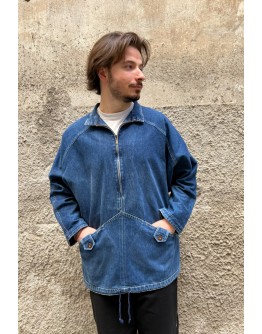 Vintage unisex denim πουκάμισο L