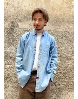 Vintage unisex denim πουκάμισο Dickies XL-XXL