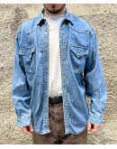 Vintage unisex denim πουκάμισο Levi's XL-XXL