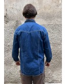 Vintage unisex denim πουκάμισο Esprit L