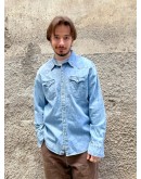 Vintage unisex denim πουκάμισο Levi's L-XL