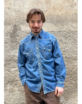 Vintage unisex denim πουκάμισο Levi's L-XL