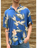 Vintage unisex εμπριμέ πουκάμισο L
