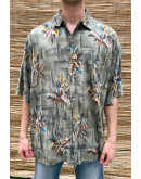 Vintage unisex εμπριμέ πουκάμισο Pierre Cardin XL
