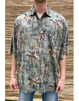 Vintage unisex εμπριμέ πουκάμισο Pierre Cardin XL