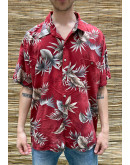 Vintage unisex εμπριμέ πουκάμισο XXL