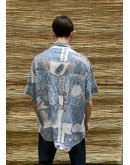 Vintage unisex εμπριμέ πουκάμισο XL