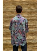 Vintage unisex εμπριμέ πουκάμισο M-L