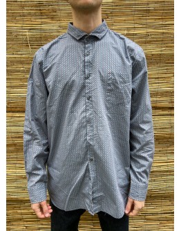 Vintage unisex εμπριμέ πουκάμισο Hugo Boss L