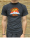 Vintage unisex T-shirt με κεντημένα S