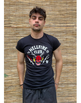 Vintage unisex Hellfire Club T-shirt S-M