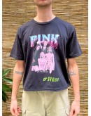 Vintage unisex T-shirt Black Pink M