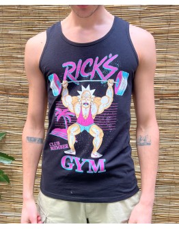 Vintage unisex αμάνικο T-shirt Rick and Morty Μ