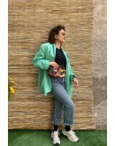 Vintage printed bag 