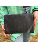 Vintage black leather bag 