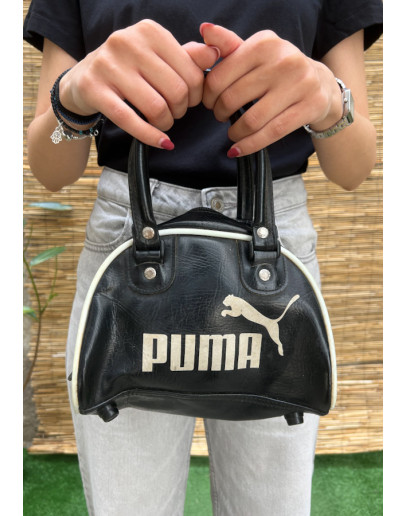 Vintage Y2K δερμάτινη τσάντα Puma 