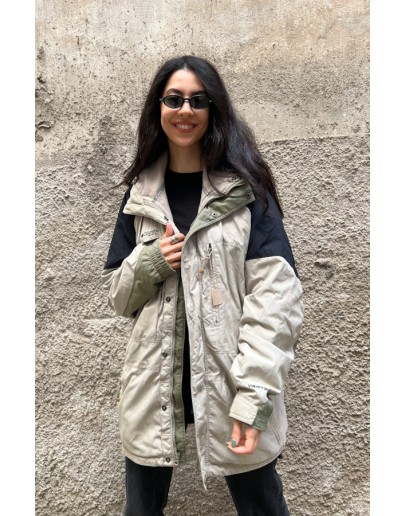 Vintage unisex αδιάβροχο μπουφάν Columbia με φλις επένδυση L