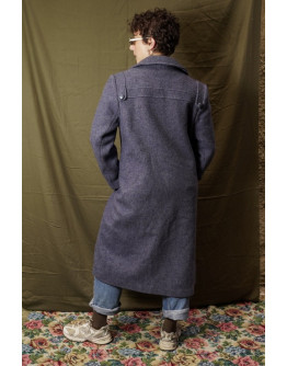 Vintage μάλλινο παλτό L