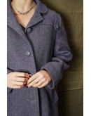 Vintage μάλλινο παλτό L