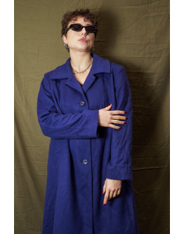 Vintage μάλλινο παλτό L-XL