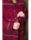 Vintage μάλλινο ημίπαλτο L