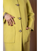 Vintage μάλλινο παλτό S