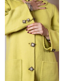 Vintage μάλλινο παλτό S