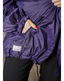 Vintage μωβ μπουφάν XL