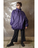 Vintage μωβ μπουφάν XL