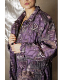 Vintage εμπριμέ μπουφάν XXL