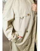 Vintage baize trench coat L