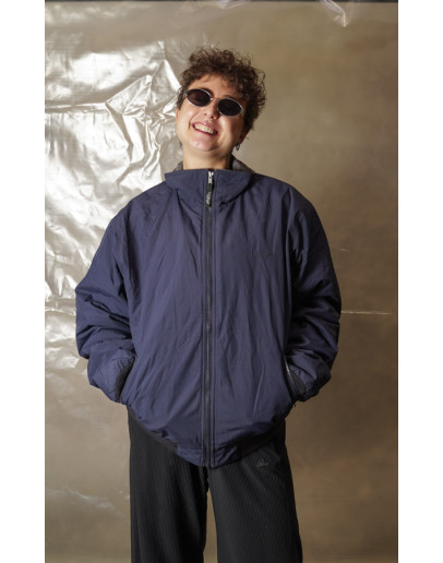 Vintage unisex μπλέ bomber jacket L.L.Bean M