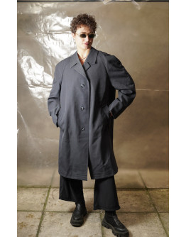 Vintage unisex μάλλινο παλτό L