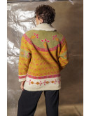 Vintage φλις μάλλινο jacket S-Μ