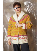 Vintage φλις μάλλινο jacket S-Μ