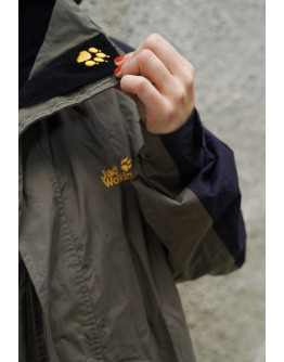 Vintage unisex αδιάβροχο μπουφάν Jack Wolfskin XL